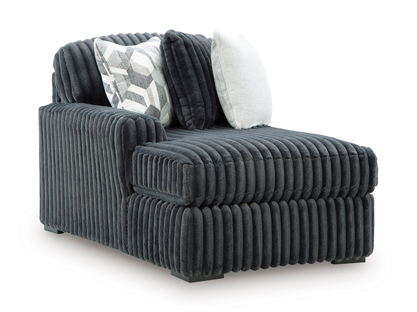 Midnight-Madness 3-Piece Modular Sofa with Chaise