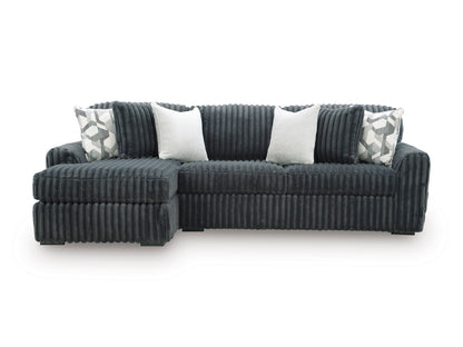 Midnight-Madness 3-Piece Modular Sofa with Chaise