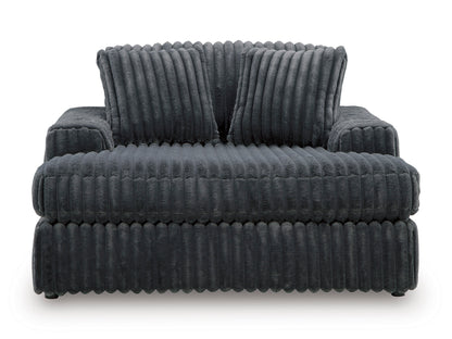 Midnight-Madness Oversized Chaise
