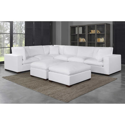 Thomasville Lowell 8-piece Modular Sectional - White