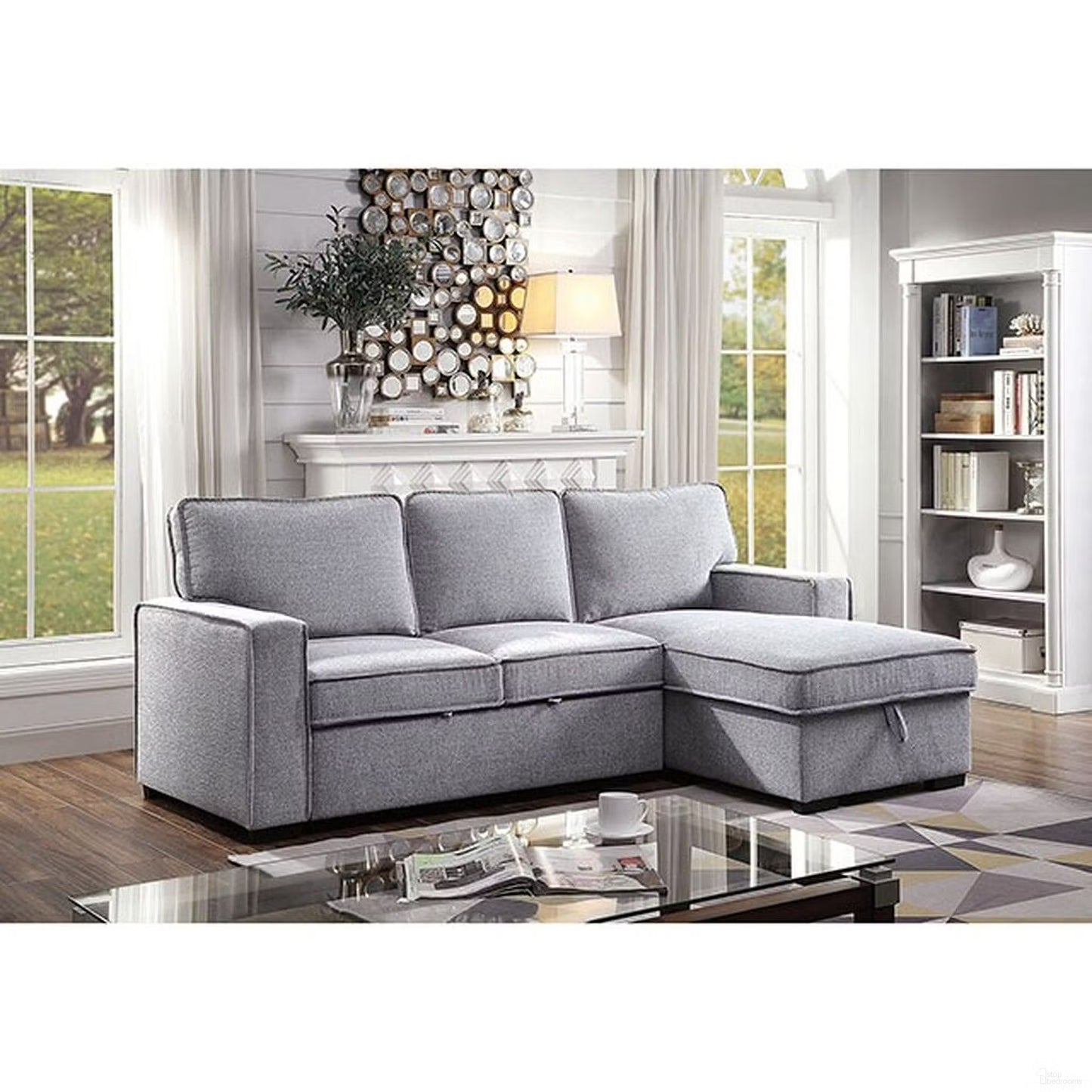 Ines Reversible Chaise Sectional
