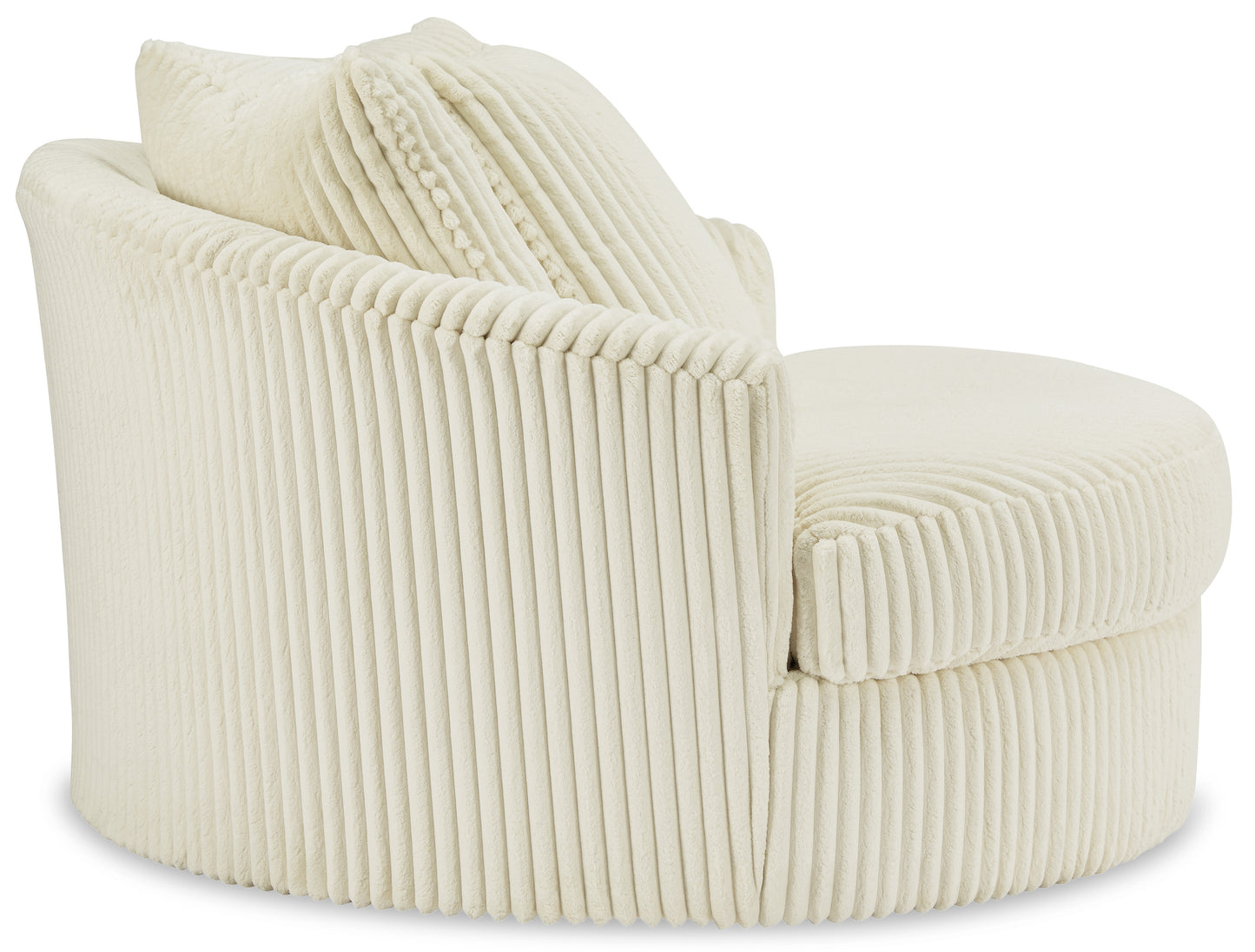 Lindyn Oversized Swivel Accent Chair