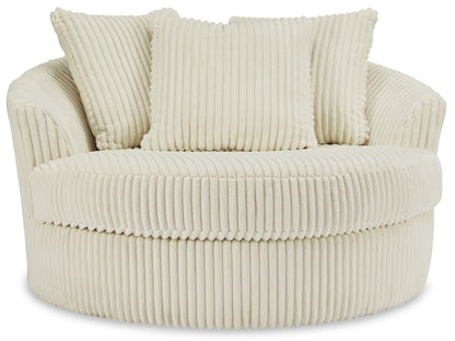 Lindyn Oversized Swivel Accent Chair