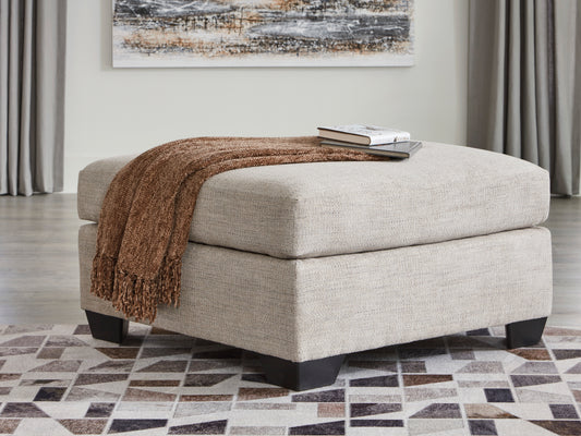 Honey Oversized Accent Ottoman