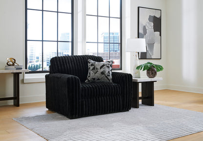 Midnight-Madness Oversized Chair