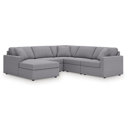 Modmax 5-Piece Modular Chaise Sectional