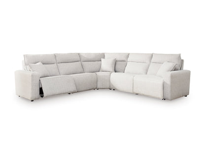ModMax II 5-Piece Performance Fabric Dual Power Reclining Modular Sectional