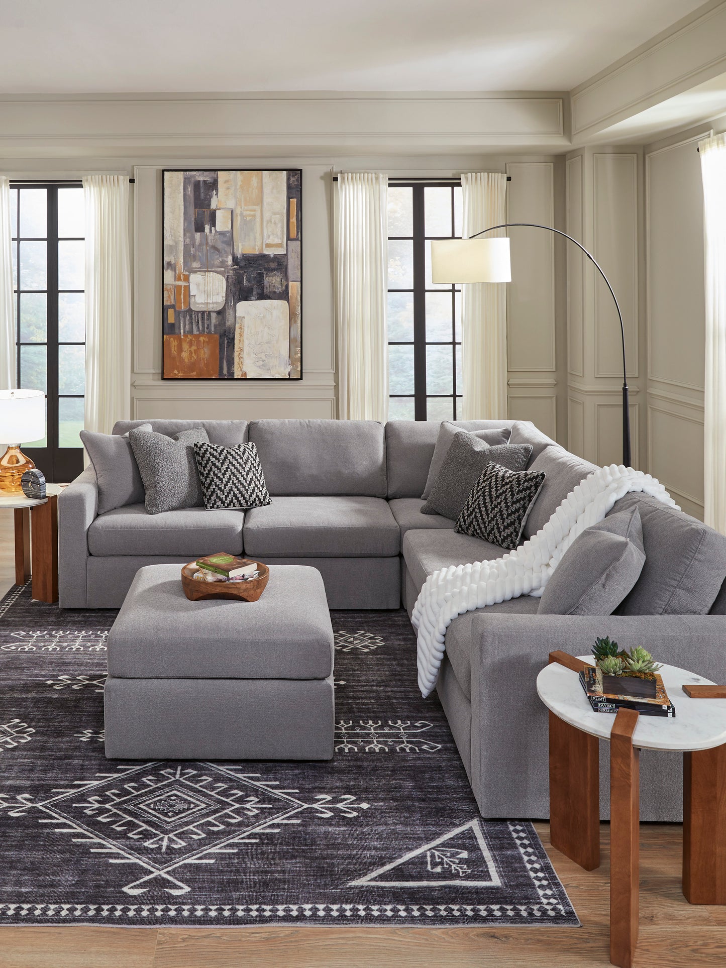 Modmax Oversized Accent Ottoman