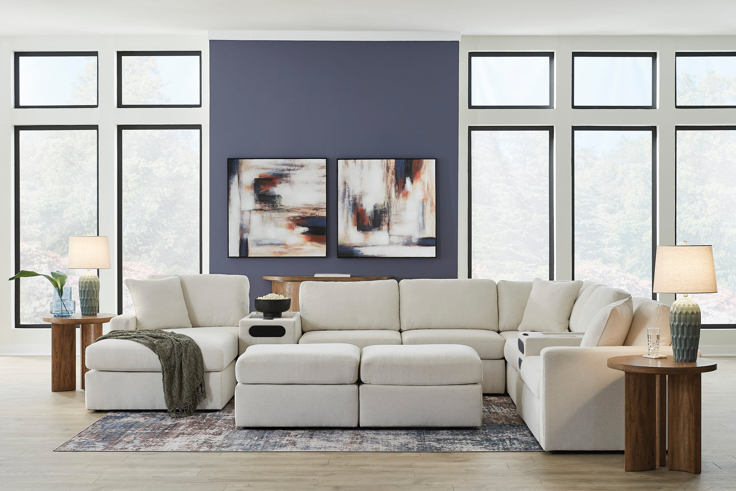 Modmax Oversized Accent Ottoman