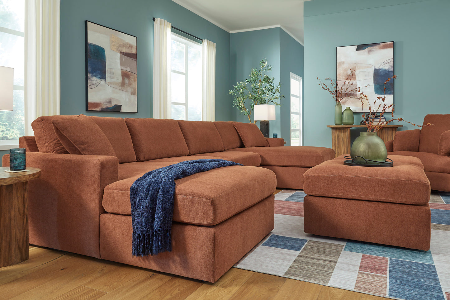 Modmax Oversized Accent Ottoman