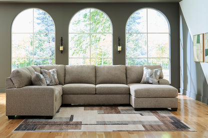 Newellen 3-Piece Sleeper Sectional with Chaise