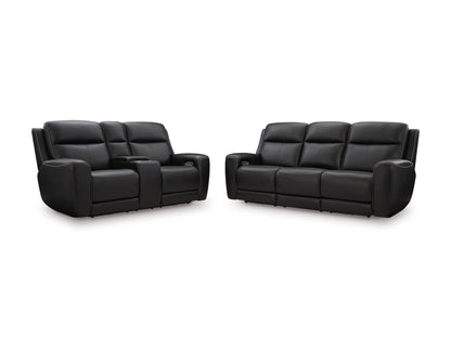 5Z-Comfort Power Recliner Sofa and Loveseat