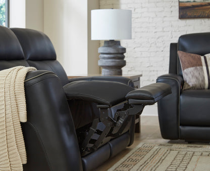 5Z-Comfort Power Recliner Sofa and Loveseat