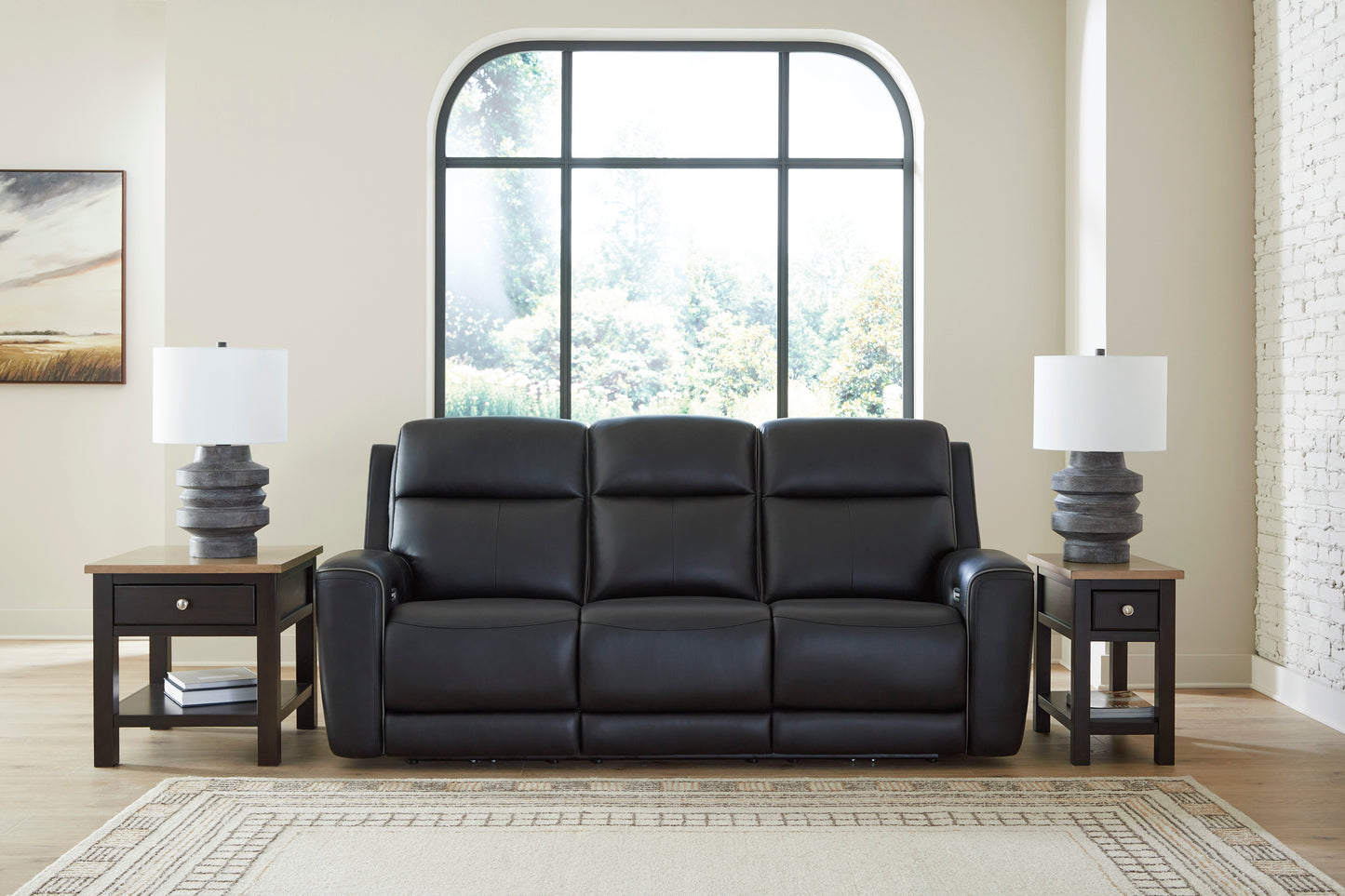 5Z-Comfort Power Recliner Sofa and Loveseat