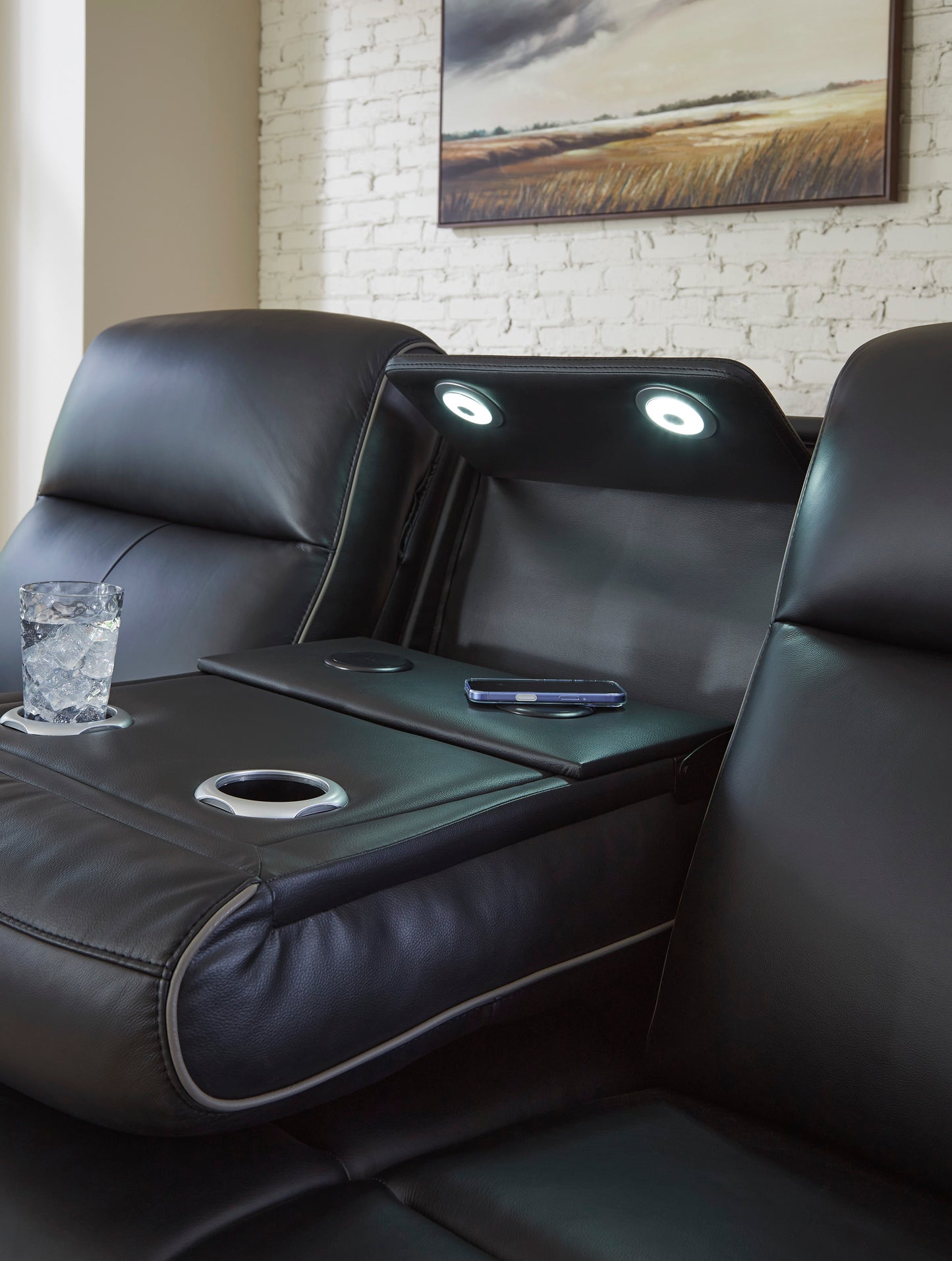 5Z-Comfort Power Recliner Sofa and Loveseat