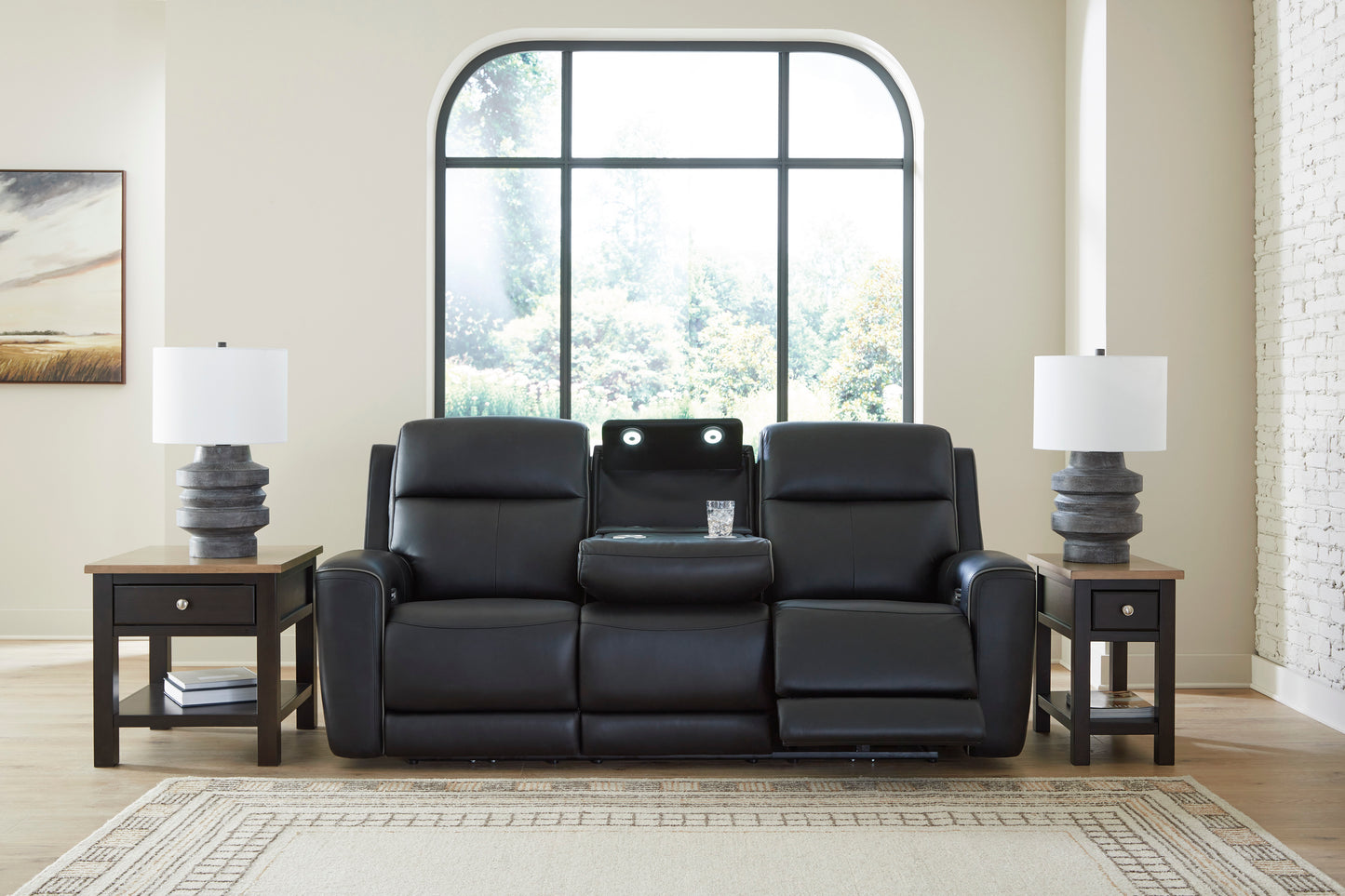 5Z-Comfort Power Recliner Sofa and Loveseat