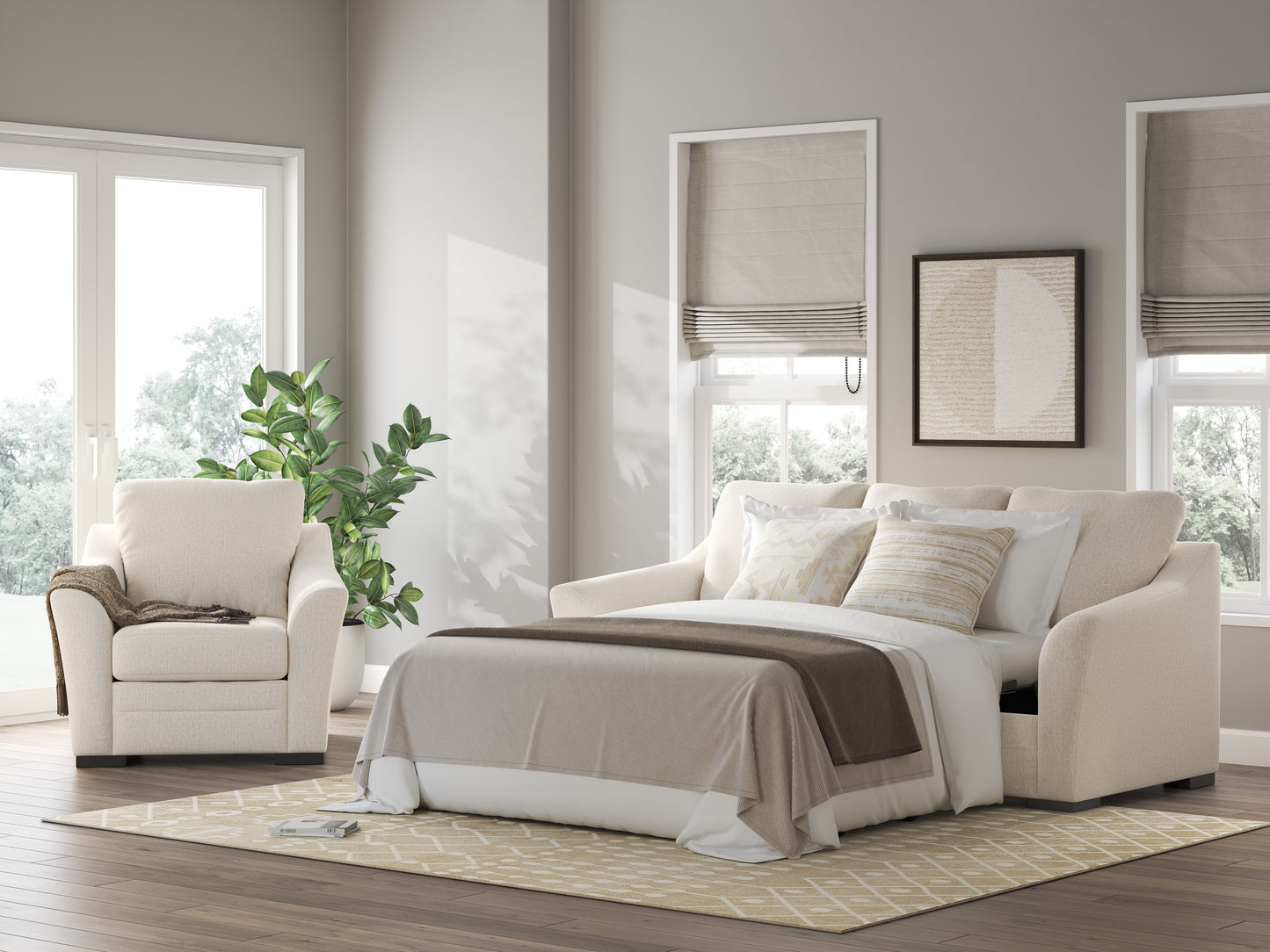 Rango Queen Sofa Chaise Sleeper