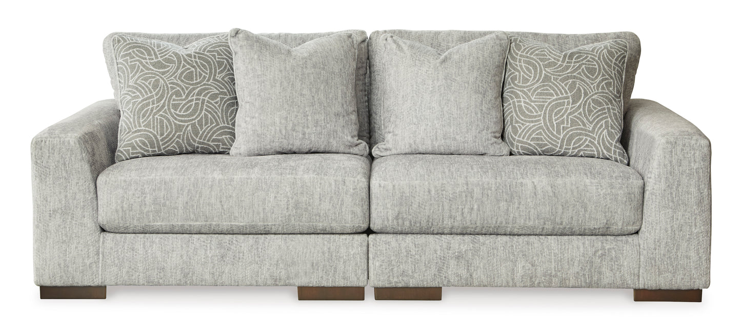Regent Park 2-Piece Sectional Loveseat