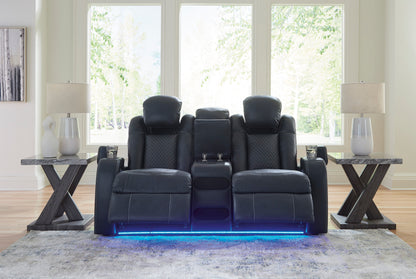 Fyne-Dyme Power Reclining Sofa & Loveseat