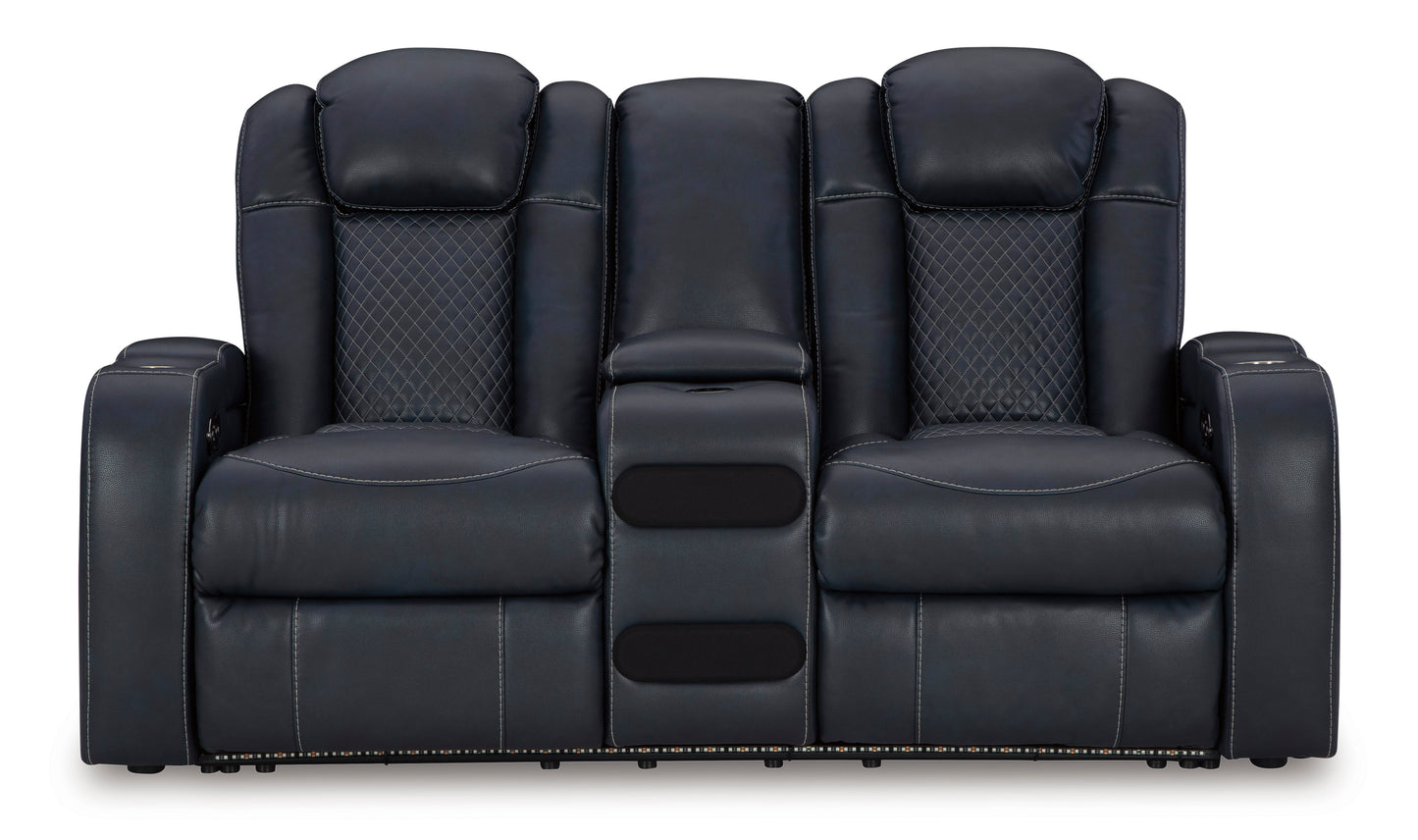 Fyne-Dyme Power Reclining Sofa & Loveseat