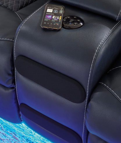 Fyne-Dyme Power Reclining Sofa & Loveseat