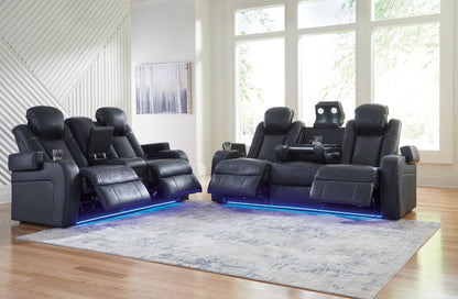 Fyne-Dyme Power Reclining Sofa & Loveseat