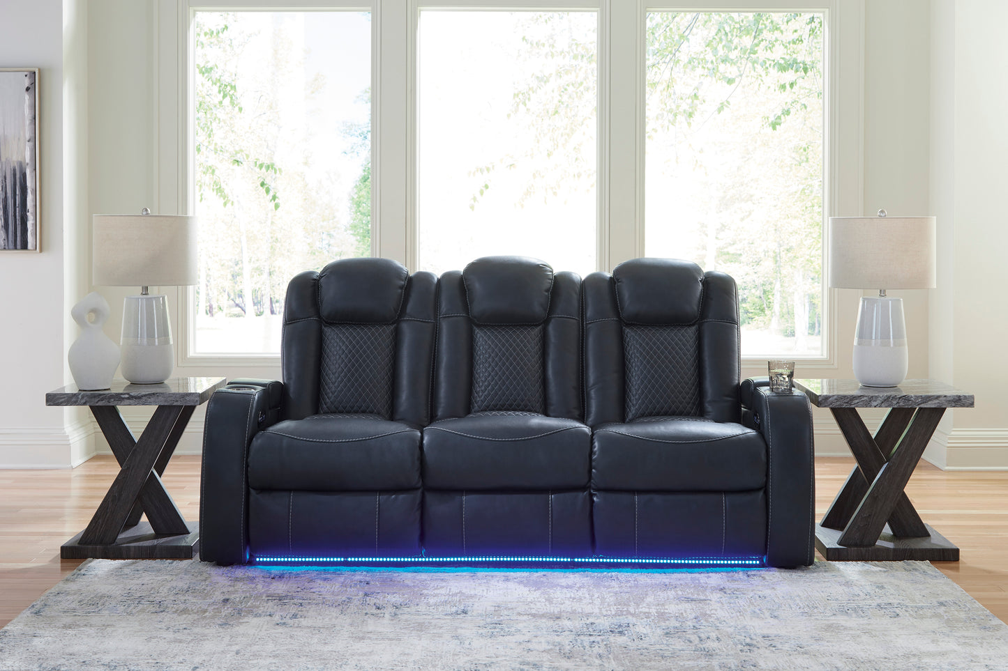 Fyne-Dyme Power Reclining Sofa & Loveseat