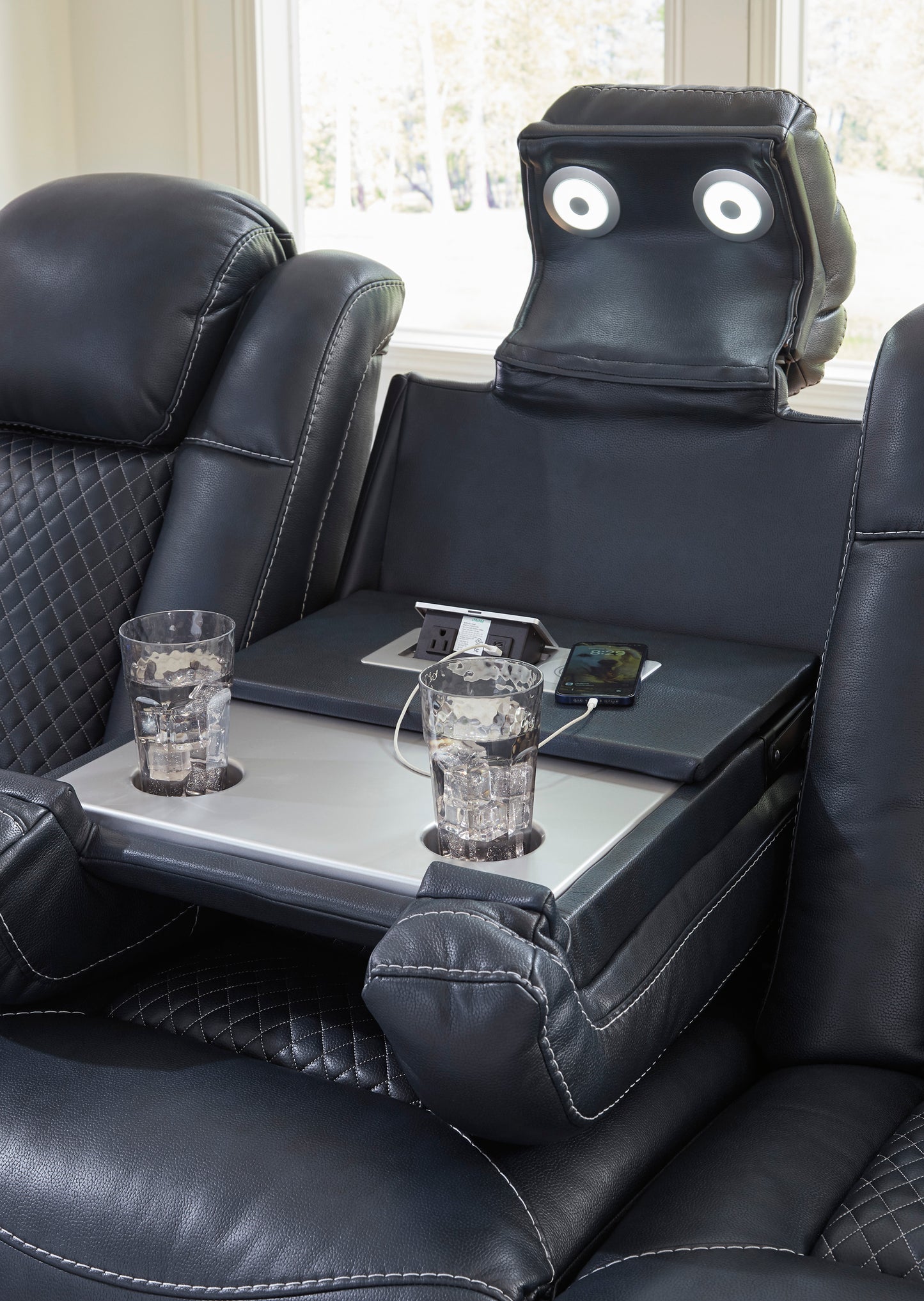 Fyne-Dyme Power Reclining Sofa & Loveseat