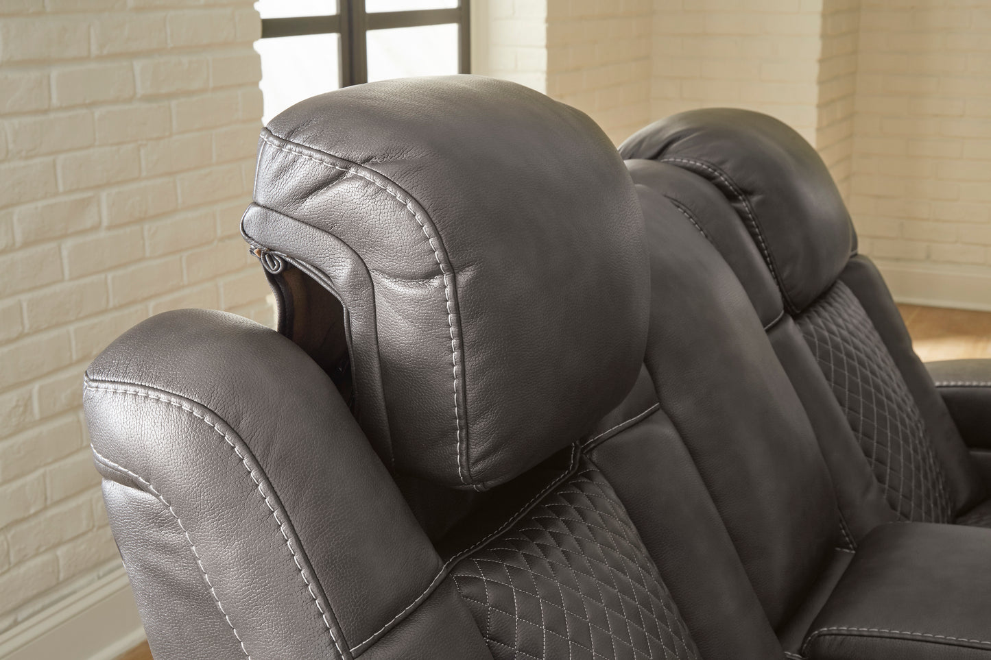 Fyne-Dyme Power Reclining Sofa & Loveseat