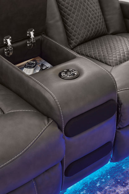 Fyne-Dyme Power Reclining Sofa & Loveseat