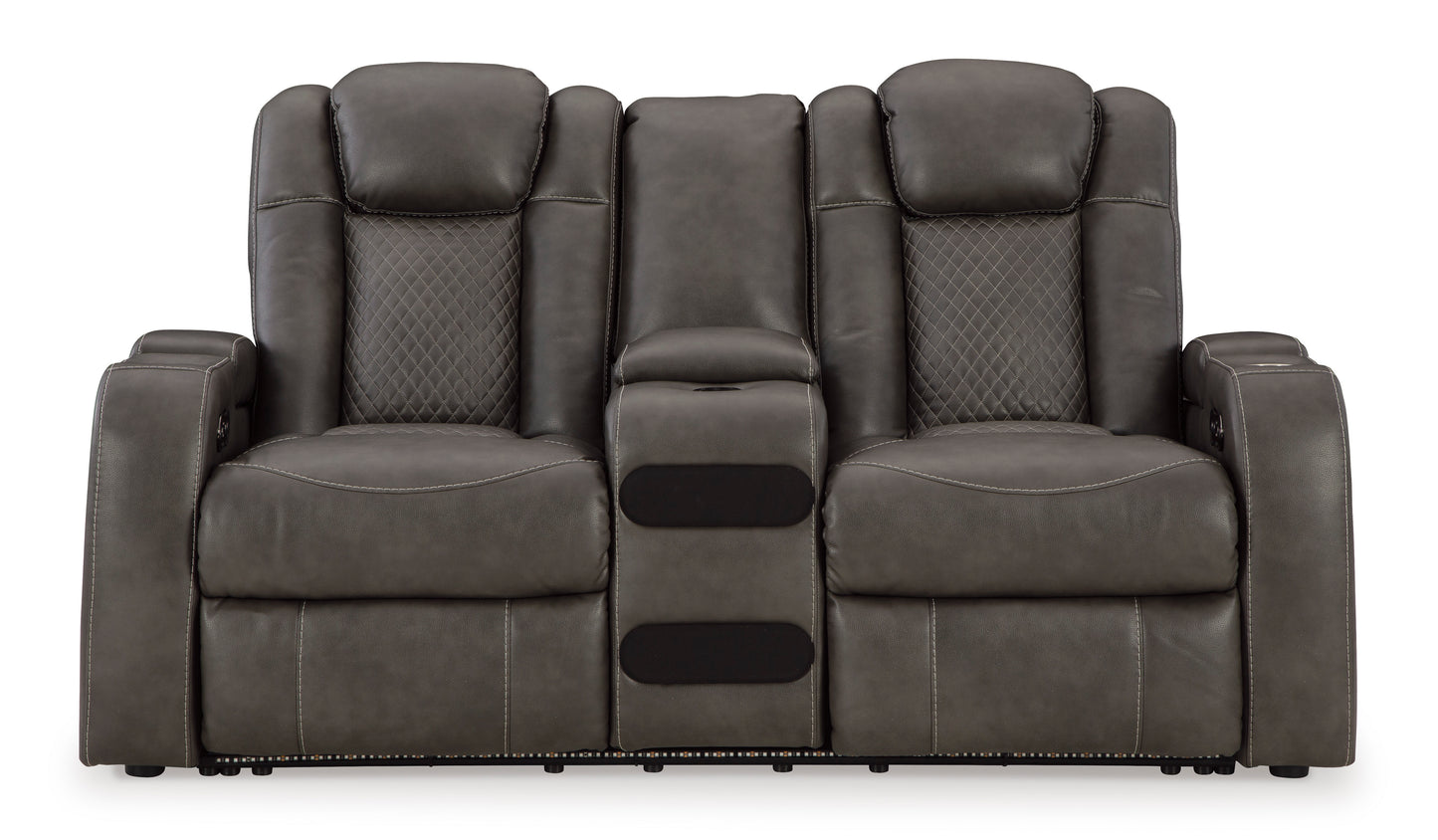 Fyne-Dyme Power Reclining Sofa & Loveseat