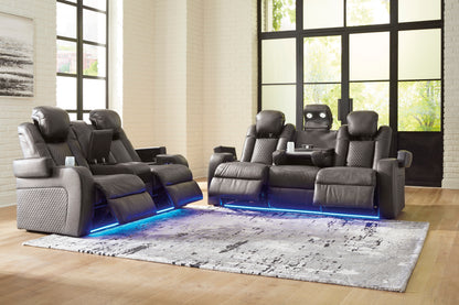Fyne-Dyme Power Reclining Sofa & Loveseat