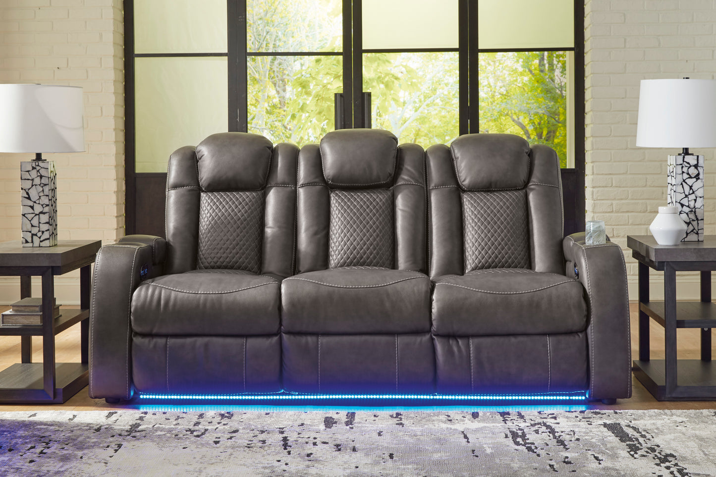 Fyne-Dyme Power Reclining Sofa & Loveseat