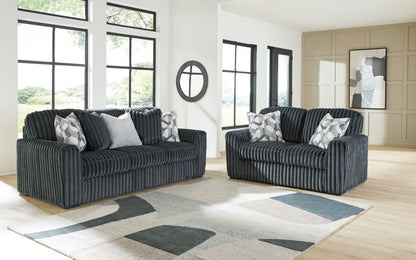 Midnight-Madness Sofa & Loveseat
