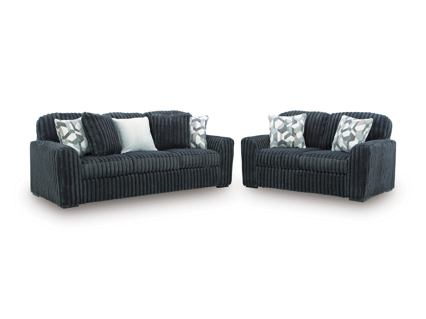 Midnight-Madness Sofa & Loveseat