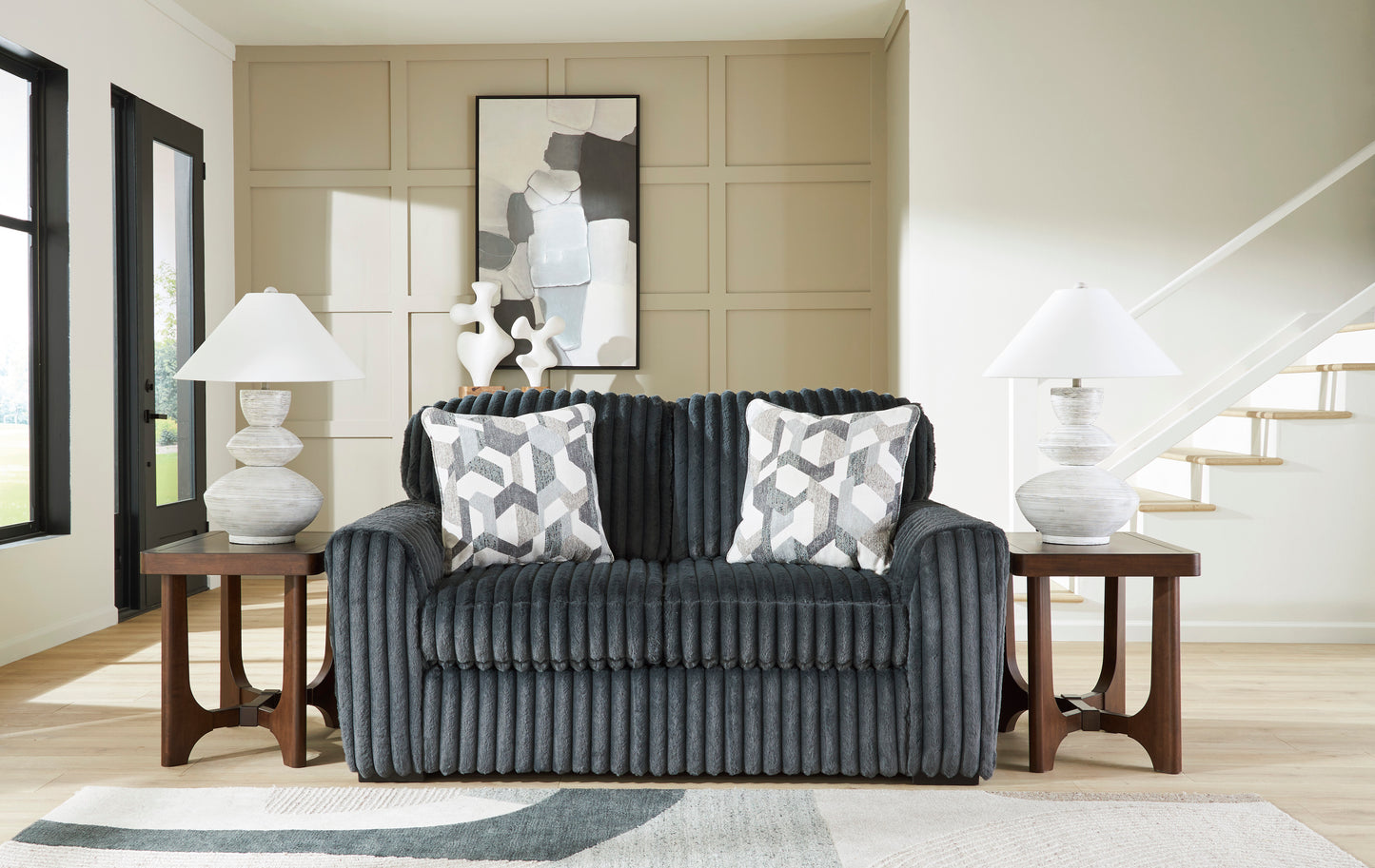 Midnight-Madness Sofa & Loveseat