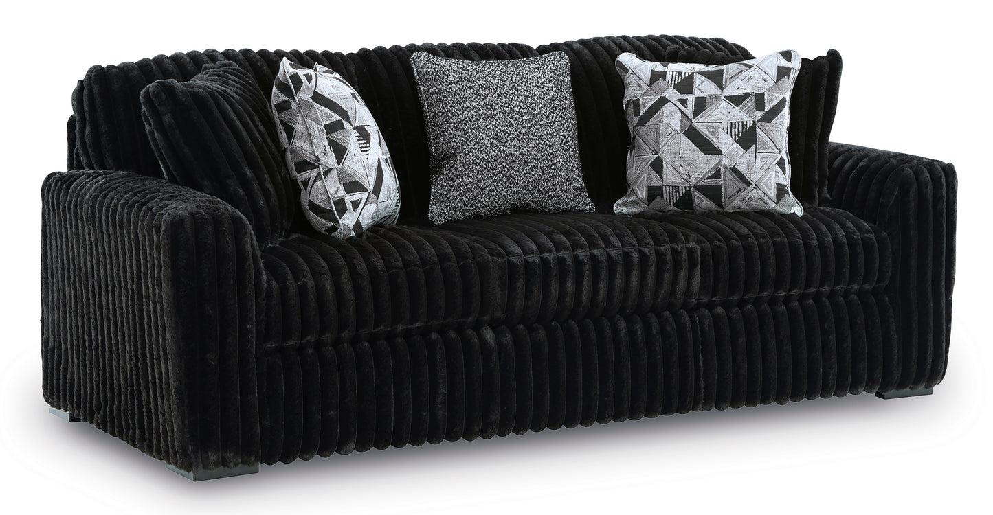 Midnight-Madness Sofa & Loveseat
