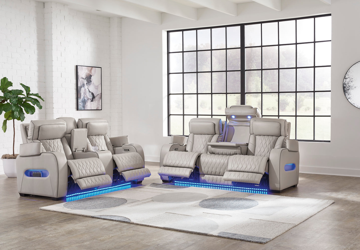 Boyington Power Reclining Sofa & Loveseat
