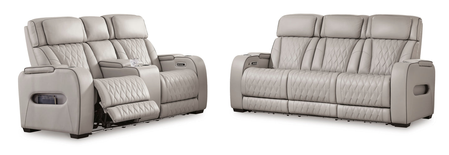 Boyington Power Reclining Sofa & Loveseat