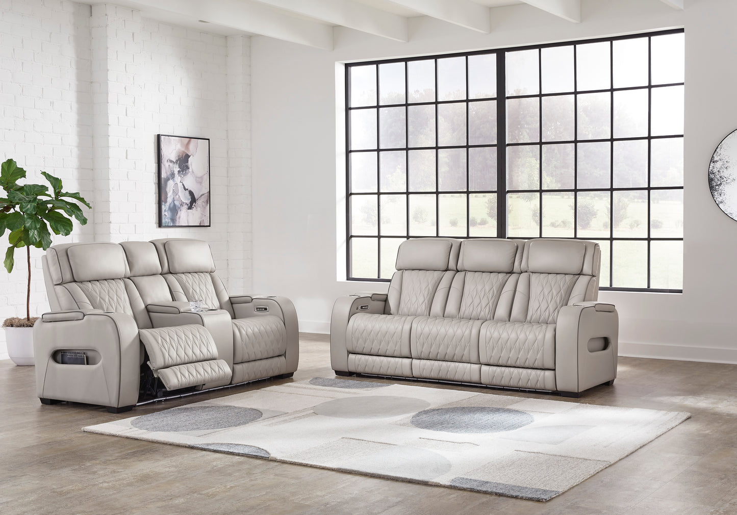 Boyington Power Reclining Sofa & Loveseat